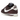 Nike Cortez Textile Burgundy Crush Sail baskets vue latérale avec empeigne en textile bordeaux, swoosh blanc et semelle intermédiaire crème