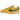 Nike Cortez Textile Yellow Ochre Gorge Green baskets vue latérale avec une empeigne en textile jaune moutarde et un Swoosh en cuir vert foncé
