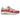 Nike Air Max 1 86 Big Bubble Sport Red baskets vue latérale avec mesh blanc, détails en daim gris et le logo swoosh rouge emblématique.