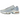 Nike Air Max Plus Daybreak baskets vue latérale avec empeigne en mesh dégradé violet et gris, détails noirs, unités Air visibles et semelle robuste.