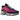 Nike Air Max Plus Dusk baskets de profil affichant un dégradé violet et rose, des renforts ondulés noirs emblématiques et une semelle noire.