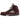 Air Jordan 5 Retro Burgundy baskets vue latérale avec empeigne en nubuck bordeaux, semelle translucide emblématique et détails argentés sur la languette