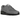 Nike Air Max 90 Cool Grey Reflective baskets vue de côté en tons gris, dotées de l'unité Air classique, détails en mesh et logo Swoosh gris.