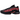 Nike Air Max Plus Bred Reflective baskets en vue latérale avec tige en mesh noir, accents rouges, TPU ondulé emblématique et unités Air visibles