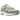 Nike Air Max 1 White Mica Green baskets vue latérale avec empeigne en mesh blanc, garde-boue vert, Swoosh emblématique et unité Air visible.
