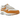 Nike Air Max 1 Bronze baskets vue latérale avec empeigne en mesh blanc, empiècements en daim bronze et unité Air visible au talon.
