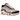 Baskets Nike Air Max Plus Animal Instinct vue latérale avec motif léopard rose, renforts ondulés et amorti Air visible dans la semelle