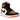Air Jordan 1 Retro High OG Shattered Backboard (2025) baskets vue sous angle avec empiècements en cuir orange, noir et blanc emblématiques