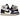 Air Jordan 1 Retro High OG Rare Air baskets vue latérale avec empeigne en cuir blanc, détails gris et logo Jordan classique sur la cheville