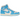 Air Jordan 1 Retro High OG UNC Reimagined baskets vue latérale avec cuir blanc classique, détails bleu clair et logo Wings emblématique sur la cheville.