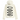Jordan x Travis Scott Pullover Hoodie Sail/Sail baskets vue de face avec sweat à capuche en coton crème, poche avant et logos brodés sur la poitrine