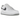 Nike Air Force 1 Low Color of the Month Silver baskets vue latérale avec empeigne en cuir blanc, Swoosh argenté et semelle assortie.