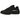 Baskets Nike Hot Step 2 Drake NOCTA Black en vue angulaire avec tige noire brillante, détails réfléchissants et semelle transparente