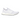 Adidas Ultra Boost 20 Triple White baskets vue latérale avec tige en maille blanche, semelle intermédiaire boost et 3 bandes classiques