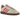 Adidas Handball Spezial Grey Hi-Res Red baskets en vue latérale avec empeigne en daim gris, bandes rouges en cuir et semelle en gomme classique