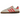 Adidas Handball Spezial Grey Hi-Res Red baskets vue latérale avec empeigne en daim gris, bandes en cuir rouge et semelle en gomme classique