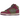 Nike Dunk High Dynamic Berry baskets vue latérale avec empeigne en daim violet, swoosh en cuir rose et une semelle extérieure assortie