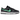 Nike Dunk Low Retro Green Glow baskets en vue latérale avec empiècements en cuir vert, lacets blancs et semelle extérieure verte sur semelle blanche