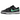 Nike Dunk Low Retro Green Glow baskets vue latérale avec empeigne en cuir, superpositions vertes, détails blancs et semelle en caoutchouc