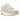 Baskets Nike Air Max 1 Sanddrift vue de profil, mettant en avant la tige en cuir beige, la semelle intermédiaire blanche et l'unité Air visible