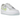 Nike Air Force 1 Low Shadow White Lemon Twist baskets en vue latérale avec superpositions de cuir blanc, accents jaune citron et design en couches.