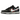 Baskets Nike Dunk Low Next Nature Marker Swoosh en vue latérale, mettant en valeur l'empeigne blanche avec détails noirs et motif swoosh