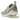 Nike Air Max 270 Light Iron Ore baskets en vue angulaire avec tige en mesh gris, virgule noire et unité Air Max transparente au niveau du talon.
