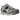 Nike Zoom Vomero 5 Cobblestone Flat Pewter baskets vue latérale avec empeigne en maille grise, superpositions synthétiques et semelle beige amortissante.