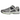 Nike Zoom Vomero 5 Cobblestone Flat Pewter baskets vue latérale avec couches de mesh gris et renforts synthétiques sur une semelle intermédiaire blanche