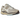 Nike Zoom Vomero 5 Oatmeal baskets vue latérale avec mesh beige, détails en cuir, semelle intermédiaire crème et logo discret sur le côté