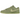 Nike Dunk Low Oil Green Olive Aura baskets en vue latérale avec des tons de cuir olive, des lacets assortis et une semelle extérieure robuste.