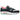 Nike Air Max 1 LeBron James Liverpool F.C. baskets vue latérale avec empeigne blanche et grise, détails rouges et l'emblème de Liverpool sur le talon