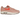 Baskets Nike Air Max 1 Corduroy Coral Stardust vue sous un angle élégant, mettant en valeur la matière velours côtelé rose et la semelle blanche