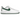 Nike Air Force 1 Low '07 Four Horsemen LeBron baskets vue latérale avec empeigne en cuir blanc, swoosh vert et détail brodé au talon