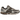 Nike Zoom Vomero 5 College Grey Cave Stone baskets en vue latérale avec empeigne en tissu gris, détails en plastique et semelle en gomme.