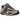 Nike Zoom Vomero 5 College Grey Cave Stone baskets vue latérale avec une empeigne grise superposée, des détails en daim et une semelle amortissante