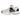 Nike Zoom Vomero 5 White Black baskets vue latérale avec mesh blanc, swoosh noir et semelle intermédiaire blanche structurée