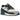 Nike Air Max 90 Industrial Blue baskets vue latérale avec empeigne en mesh blanc, empiècements gris et un Swoosh Nike bleu