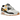 Nike Air Max 90 White Laser Orange baskets vue latérale avec empeigne blanche, détails orange, swoosh Nike classique et unité Air visible dans la semelle