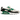 Nike Air Max 90 Malachite baskets en vue latérale avec empeigne blanche, détails verts, logo Nike classique et unité Air visible sur la semelle.