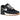 Nike Air Max 90 Midnight Navy Gum baskets en vue angulaire avec tige bleu marine, lacets assortis et semelle extérieure en gomme