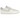 Air Jordan 1 Retro Low '85 Neutral Grey baskets vue latérale avec empeigne en cuir blanc, swoosh gris et semelle blanche