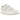 Air Jordan 1 Retro Low '85 Neutral Grey baskets vue latérale avec empeigne en cuir blanc, logo swoosh gris et semelle en caoutchouc