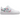 Nike Air Force 1 Low Impact Next Nature Maker White Red Blue Green baskets de profil avec une empeigne blanche, des details rouges, bleus, verts et des lacets