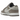 Nike Dunk Low Bone Beige baskets vue latérale. Empeigne en cuir beige clair avec lacets assortis, Swoosh latéral et semelle extérieure classique.