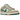 Nike SB Dunk Low Jarritos baskets vue latérale en daim gris avec panneaux en toile blanche, Swoosh vert et le graphisme Jarritos iconique sur le talon