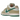 Nike SB Dunk Low Jarritos baskets vue latérale avec toile beige, Swoosh vert et détails graphiques colorés sur le talon