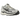 Nike Zoom Vomero 5 Photon Dust Metallic Silver baskets vue latérale avec empeigne en mesh multicouche, détails argentés et semelle épaisse