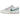 Nike Dunk Low Mineral Teal baskets vue latérale avec superpositions bleu clair, swoosh foncé, lacets classiques et semelle blanche