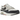 Nike Air Max 1 Obsidian Light Orewood Brown baskets vue latérale avec des tons bleu marine et beige, unité Air visible et semelle en gomme